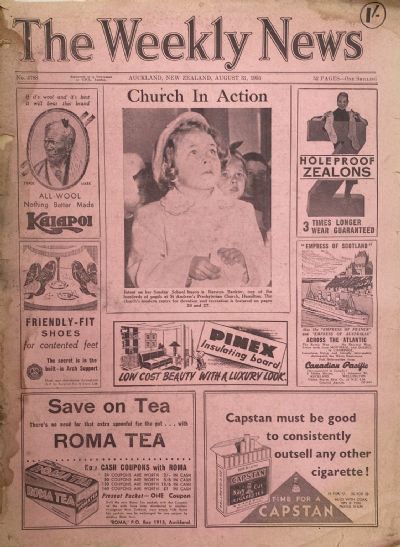 OLD NEWSPAPER: The Weekly News - No. 4788, 31 August 1955