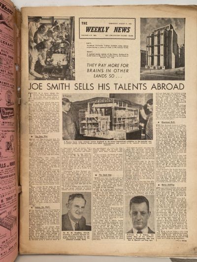 OLD NEWSPAPER: The Weekly News - No. 4788, 31 August 1955