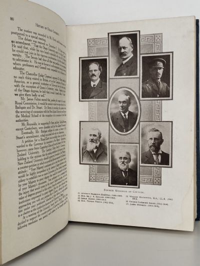 HISTORY OF THE OTAGO UNIVERSITY 1869-1919