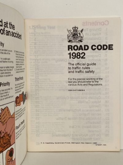 THE ROAD CODE 1982