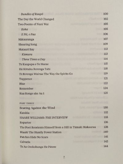HAARE WILLIAMS - WORDS OF A KAUMATUA