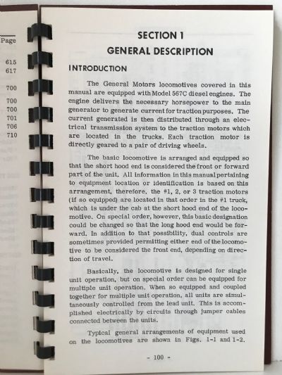 DIESEL-ELECTRIC LOCOMOTIVE OPERATING MANUAL: For Models G8, G12, GR12, G16