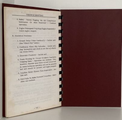 DIESEL-ELECTRIC LOCOMOTIVE OPERATING MANUAL: For Models G8, G12, GR12, G16
