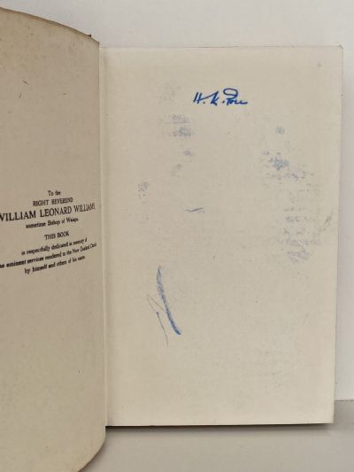 A HISTORY OF THE ENGLISH CHURCH IN NEW ZEALAND