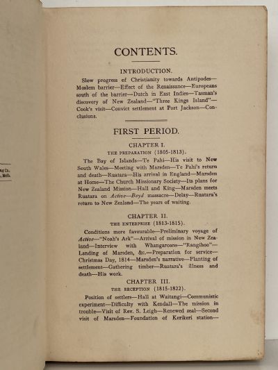 A HISTORY OF THE ENGLISH CHURCH IN NEW ZEALAND