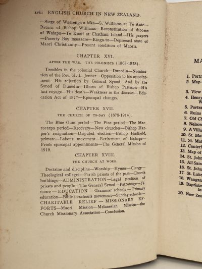 A HISTORY OF THE ENGLISH CHURCH IN NEW ZEALAND