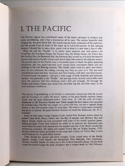 BIG FISH & BLUE WATER: Gamefishing in the Pacific