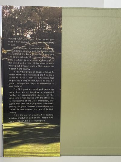 FRINGE OF HEAVEN: The Centennial History of The Titirangi Golf Club