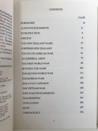 THE NEW ZEALAND ARMY: A History from the 1840s to the 1980s