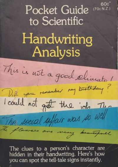 Handwriting Analysis: Pocket Guide 