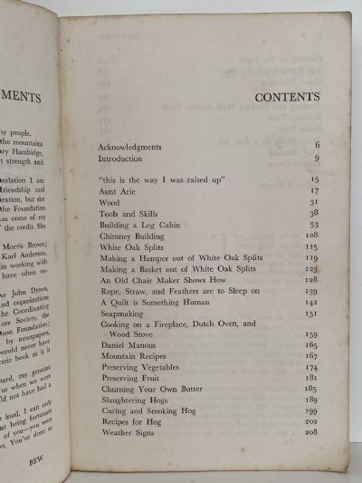 THE FOXFIRE BOOK