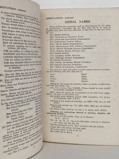 STYLE BOOK: For Journalists, Compositors and Proofreaders