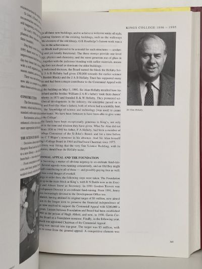 O FLOREAT SEMBER...The History of King's College 1896-1995