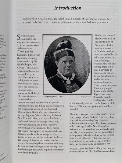 LOOKING FOR MRS COWIE: The Life and Times of a Colonial Bishop's Wife