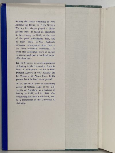 OPEN ACCOUNT: A History of the Bank of New South Wales in New Zealand 1861-1961