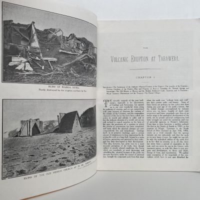 A WEIRD REGION: Eruption of Mt. Tarawera in 1886