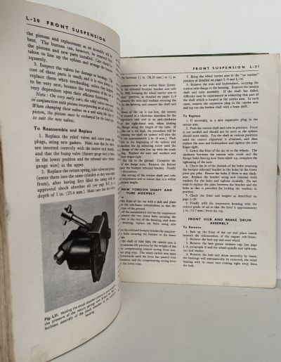VAUXHALL SHOP MANUAL: Models H & I - 10 & 12 H.P. May 1949