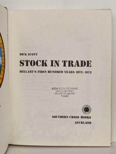 STOCK IN TRADE: Hellaby's First Hundred Years 1873-1973
