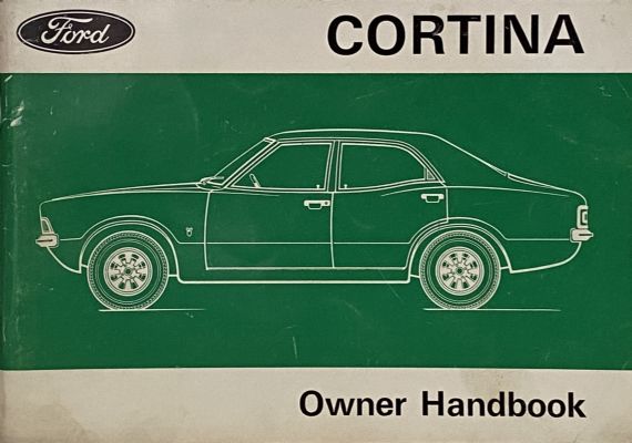 FORD CORTINA Mk3 Owner Handbook 1974