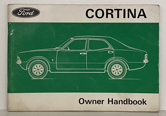 FORD CORTINA Mk3 Owner Handbook 1974