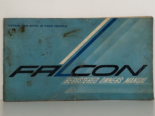 FORD FALCON: Registered Owner's Manual 1960s