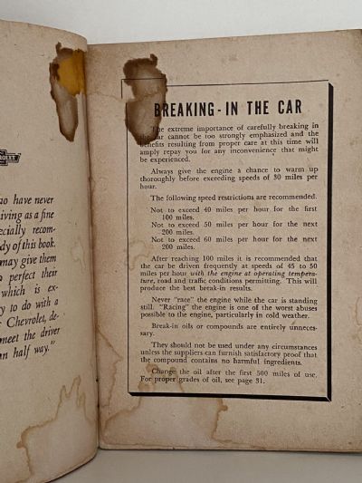 1948 CHEVROLET: User's Guide