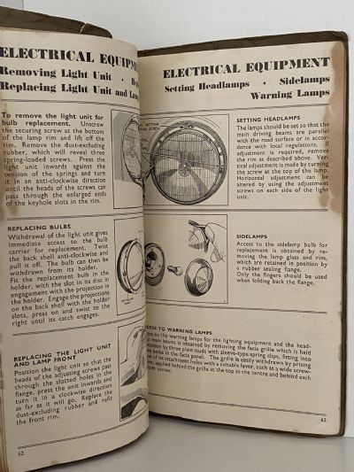 THE MORRIS MINOR (Series II) Operational Manual - First Edition