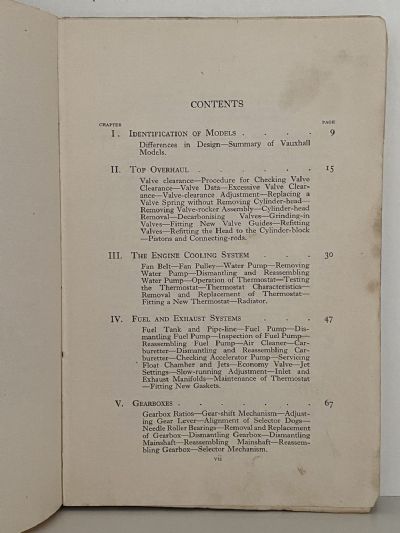 VAUXHALL CARS: A Practical Guide to Maintenance and Repair Covering all Models from 1933