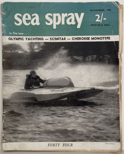 VINTAGE MAGAZINE: Sea Spray Motor and Sail - November 1960