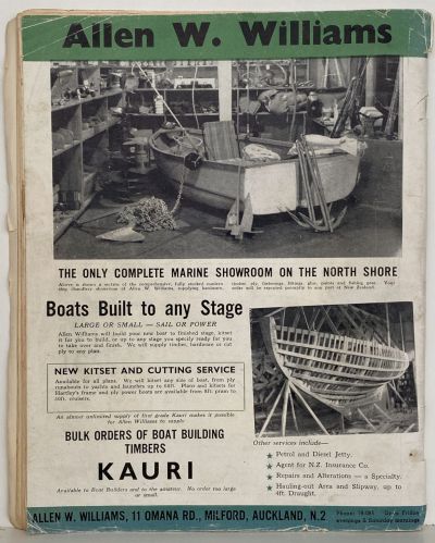 VINTAGE MAGAZINE: Sea Spray Motor and Sail - November 1960