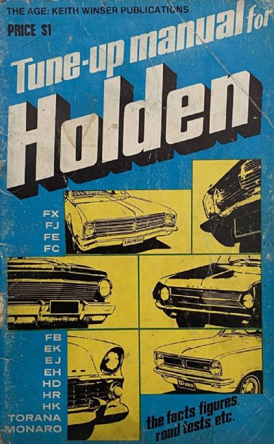 TUNE-UP MANUAL FOR HOLDEN 9th edition