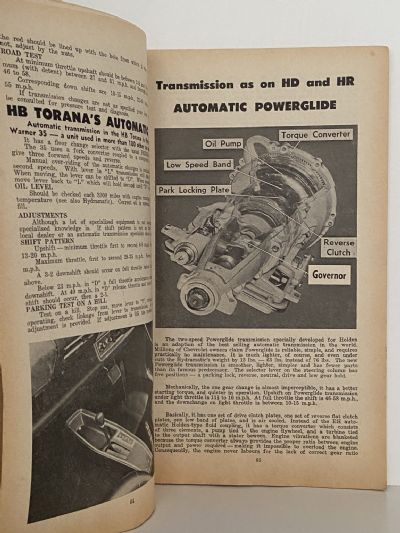 TUNE-UP MANUAL FOR HOLDEN 9th edition