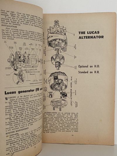 TUNE-UP MANUAL FOR HOLDEN 9th edition