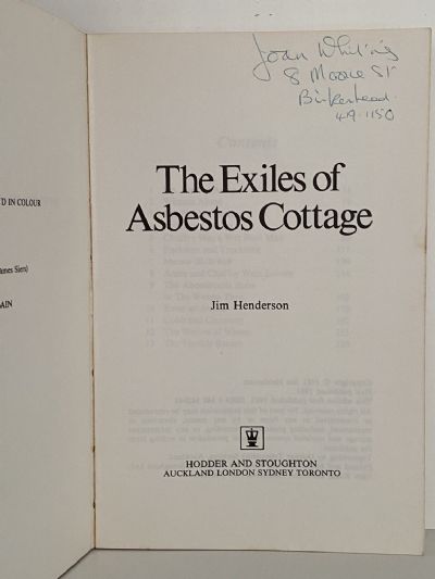 THE EXILES OF ASBESTOS COTTAGE