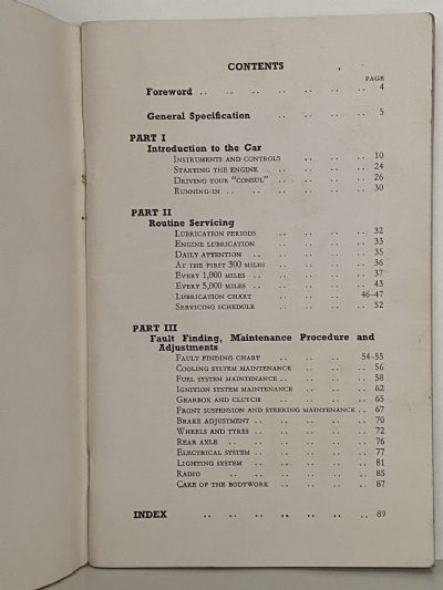 THE CONSUL: Instruction Book