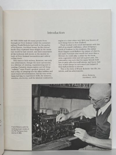 STEAM IN MINIATURE: Frank Roberts and His Garden Railway