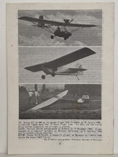 AEROLOG: Volume 1, Number 2 - April 1986