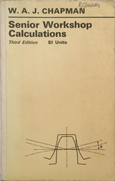 Senior Workshop Calculations