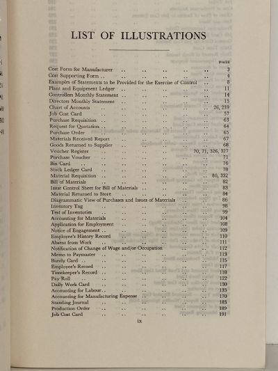 COSTING PROCEDURES: 5th edition