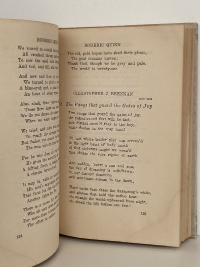 A BOOK OF AUSTRALIAN AND NEW ZEALAND VERSE