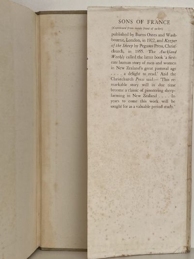 SONS OF FRANCE: A Forgotten Influence on New Zealand History