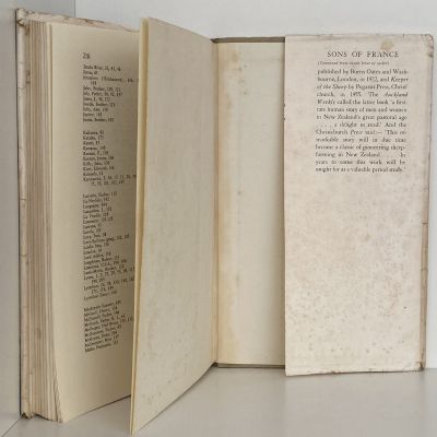 SONS OF FRANCE: A Forgotten Influence on New Zealand History