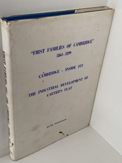 FIRST FAMILIES OF CAMBRIDGE 1864-1899