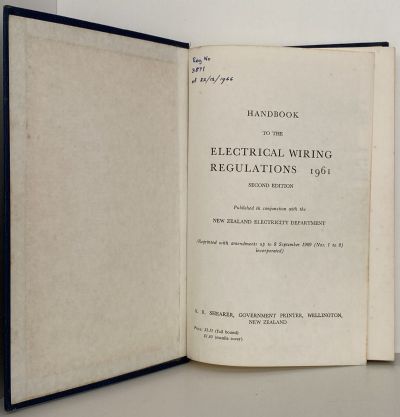 ELECTRICAL WIRING REGULATIONS 1961 - Second Edition