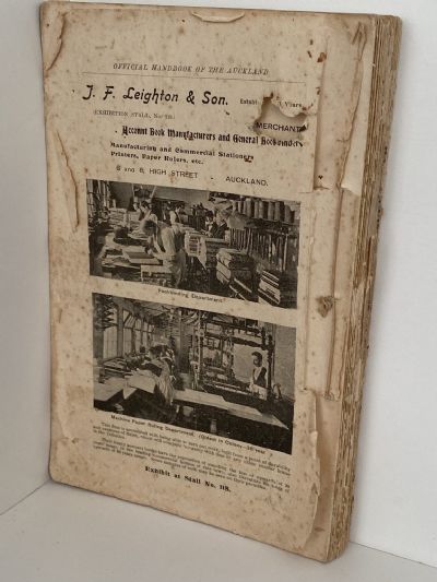 AUCKLAND INDUSTRIAL AND MINING EXHIBITION: Handbook and Catalogue 1899