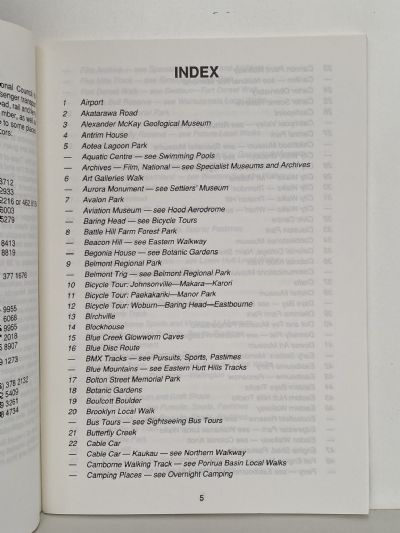 AROUND AND ABOUT WELLINGTON: Revised 5th edition