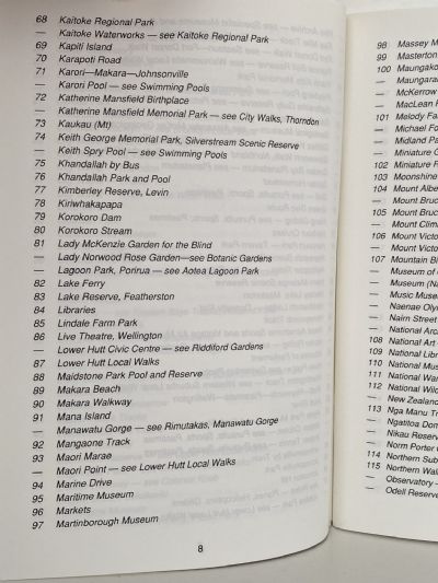 AROUND AND ABOUT WELLINGTON: Revised 5th edition