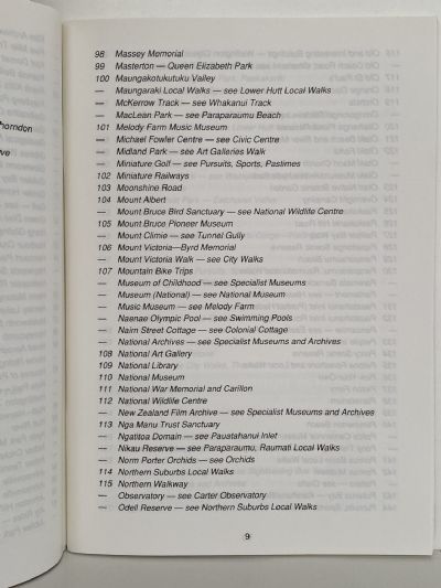 AROUND AND ABOUT WELLINGTON: Revised 5th edition