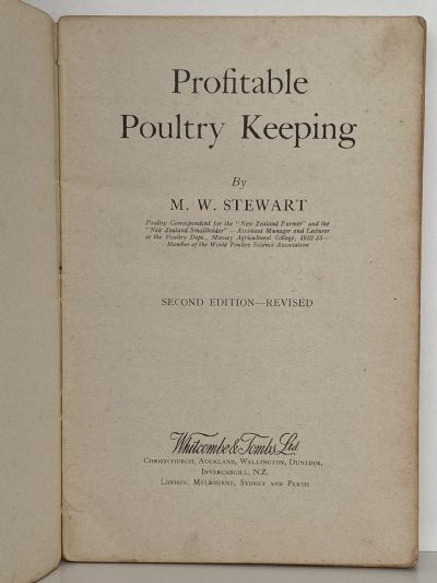 PROFITABLE POULTRY KEEPING: 2nd Edition Revised