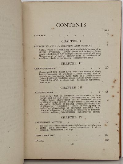 TESTING OF TRANSFORMERS AND A.C. MACHINES
